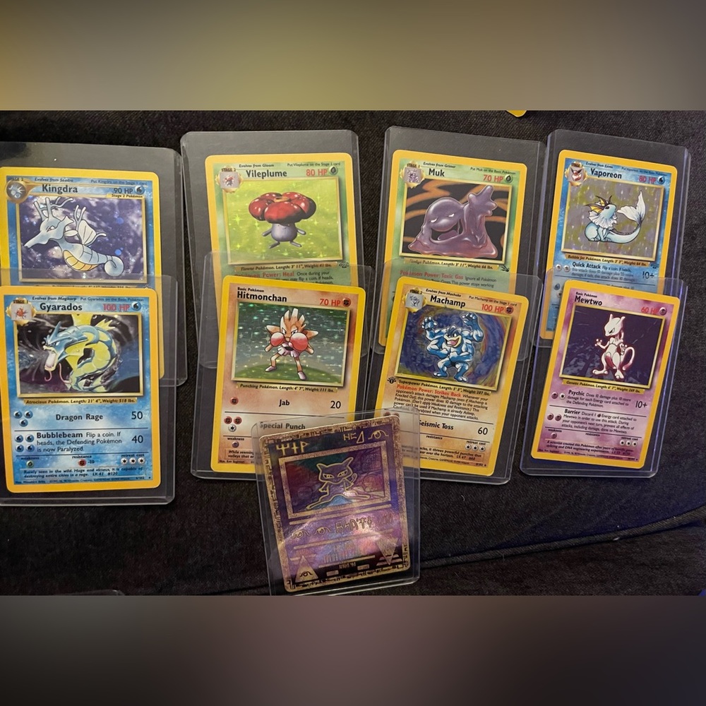 Pokémon cards (295 of them)
